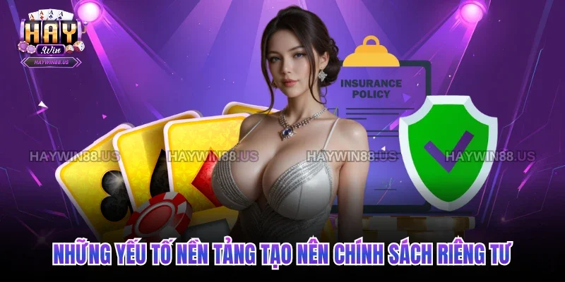 Những yếu tố nền tảng tạo nên Chính sách riêng tư